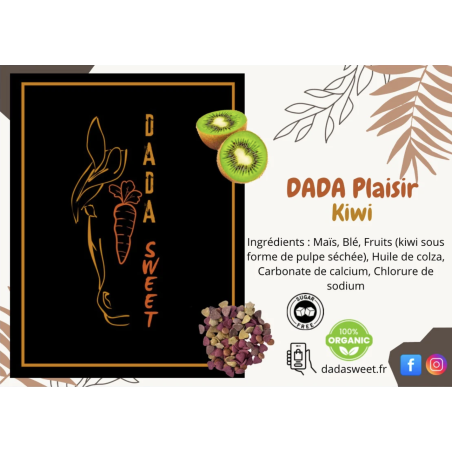 Friandises DADASWEET soufflées Kiwi - 1L
