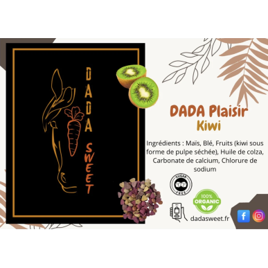 Friandises DADASWEET soufflées Kiwi - 1L