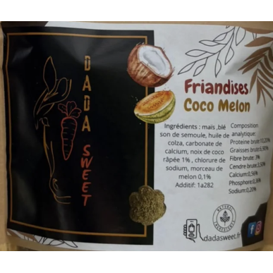 Friandises DADASWEET soufflées Coco Melon - 1L