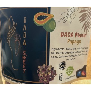 Friandises DADASWEET soufflées en étoiles Papaye - 1L