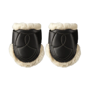 Protèges-boulets moutons velcro Kentucky noires
