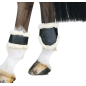 Protèges-boulets moutons velcro Kentucky noires Protèges-boulets moutons velcro Kentucky noires