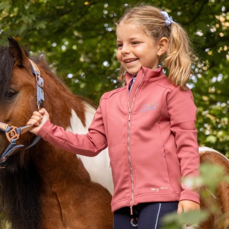 Veste Diva enfant Harry's horse rose