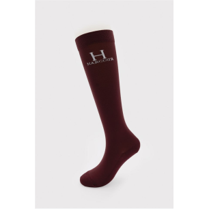 Lot de 2 paires de chaussettes Harcour Badminton Vigne