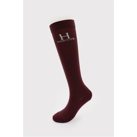 Lot de 2 paires de chaussettes Harcour Badminton Vigne