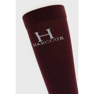 Lot de 2 paires de chaussettes Harcour Badminton Vigne