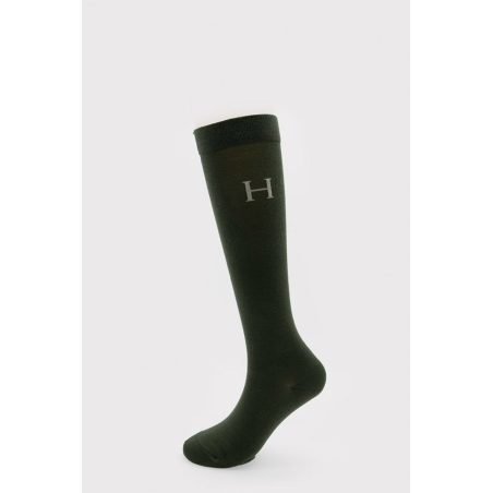 Lot de 3 paires de chaussettes Harcour Carly Trefle/Noir/Moka