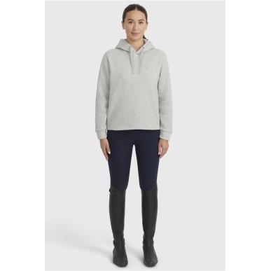 Sweat à capuche Charlie Harcour gris