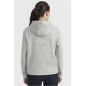 Sweat à capuche Charlie Harcour gris