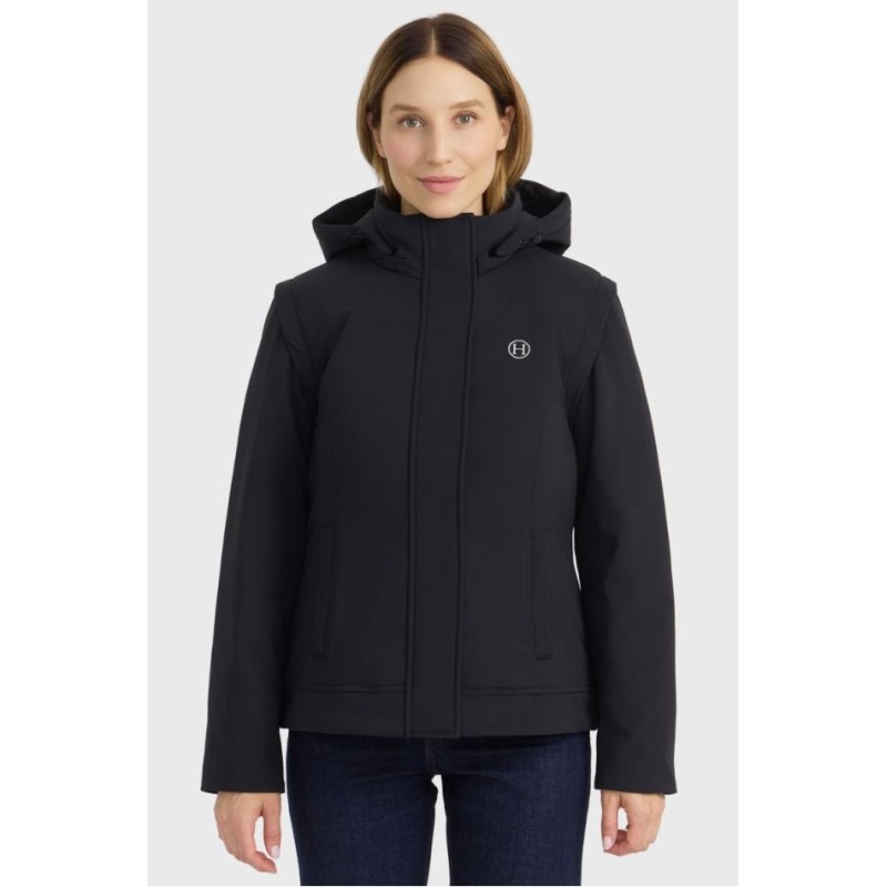 Parka 2 en 1 Harcour Coralie noir Parka 2 en 1 Harcour Coralie noir
