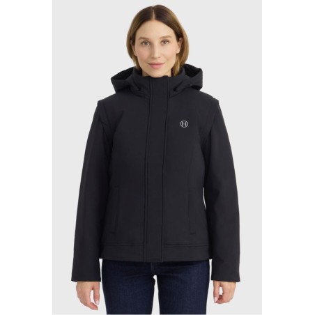 Parka 2 en 1 Harcour Coralie noir