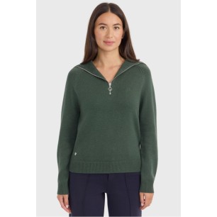 Pull col montant Harcour Claira Trèfle