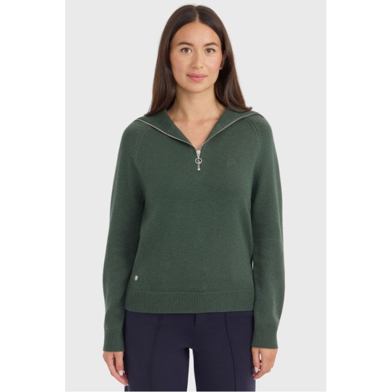 Pull col montant Harcour Claira Trèfle Pull col montant Harcour Claira Trèfle