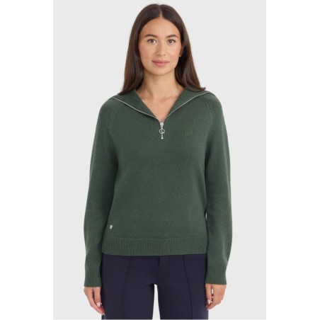 Pull col montant Harcour Claira Trèfle