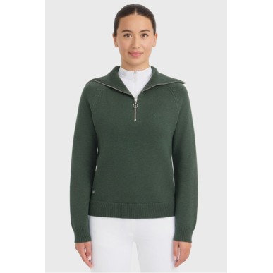 Pull col montant Harcour Claira Trèfle