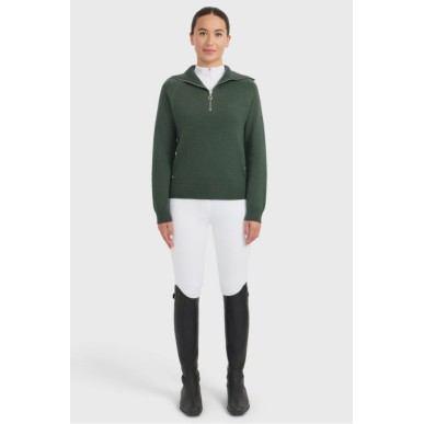 Pull col montant Harcour Claira Trèfle