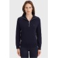 Pull col montant Harcour Claira Marine Pull col montant Harcour Claira Marine