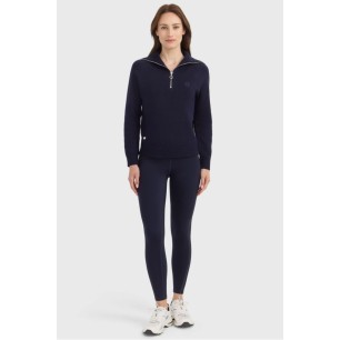 Pull col montant Harcour Claira Marine