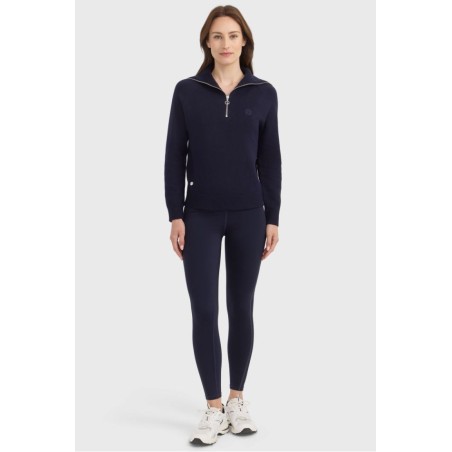 Pull col montant Harcour Claira Marine