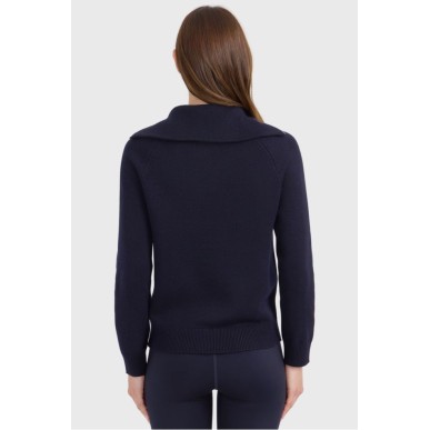 Pull col montant Harcour Claira Marine