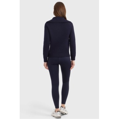 Pull col montant Harcour Claira Marine