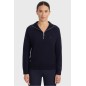 Pull col montant Harcour Claira Marine Pull col montant Harcour Claira Marine