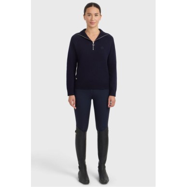 Pull col montant Harcour Claira Marine
