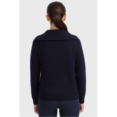 Pull col montant Harcour Claira Marine