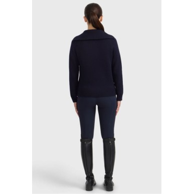 Pull col montant Harcour Claira Marine