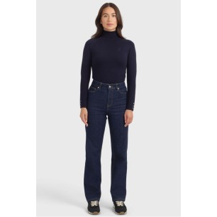 Pull col roulé Harcour Christina Marine