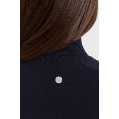 Pull col roulé Harcour Christina Marine