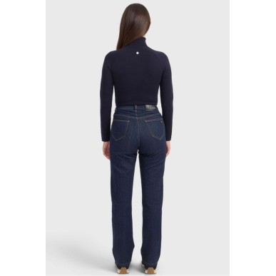 Pull col roulé Harcour Christina Marine