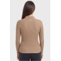 Polo manches longues Harcour Celeste Moka Polo manches longues Harcour Celeste Moka