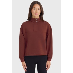 Sweat 1/2 zip Harcour Cassandre Vigne