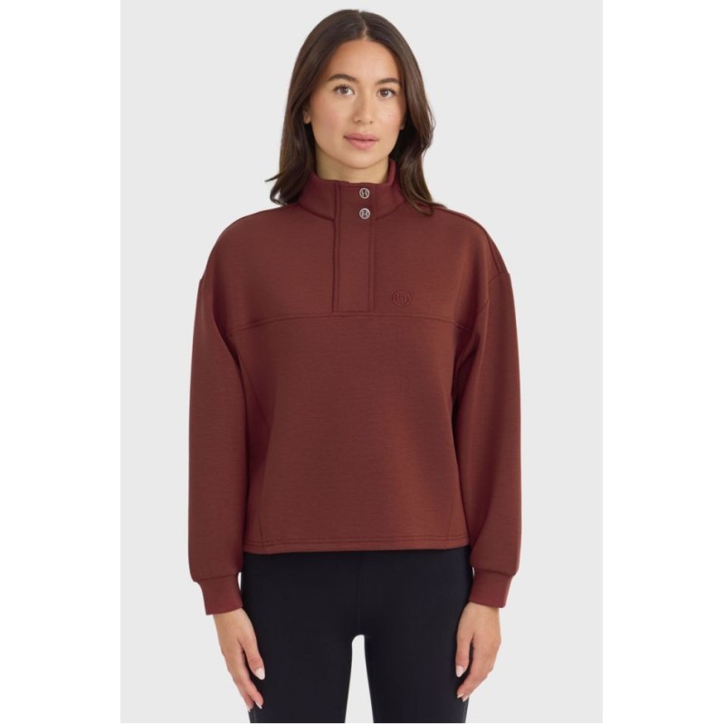 Sweat 1/2 zip Harcour Cassandre Vigne Sweat 1/2 zip Harcour Cassandre Vigne