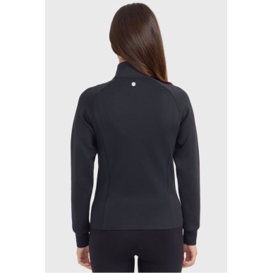 Sweat technique zippé Harcour Clotilde Noir