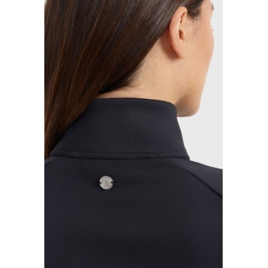 Sweat technique zippé Harcour Clotilde Noir