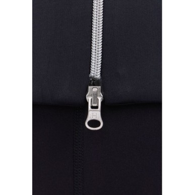 Sweat technique zippé Harcour Clotilde Noir