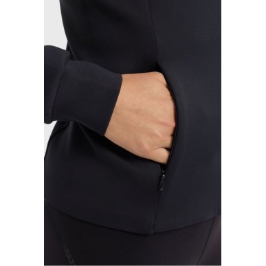 Sweat technique zippé Harcour Clotilde Noir