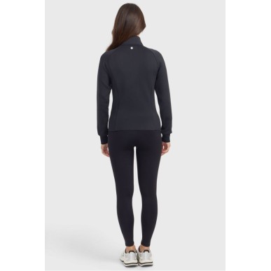 Sweat technique zippé Harcour Clotilde Noir