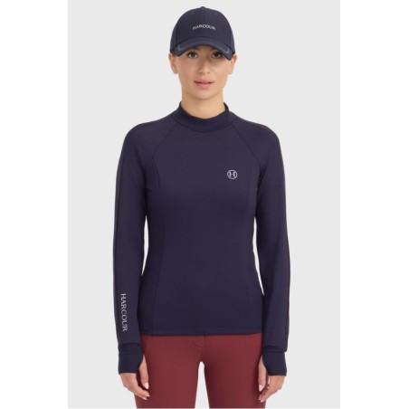 T-shirt technique Harcour manches longues Calista Marine