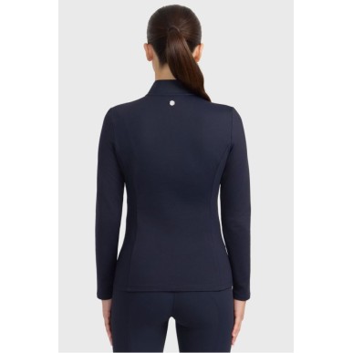Polo manches longues Harcour Claudia Marine