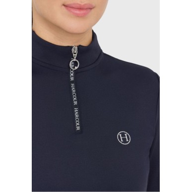 Polo manches longues Harcour Claudia Marine