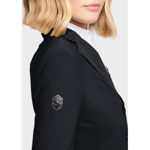 Veste de concours Samshield Victory Floral regular - Noir