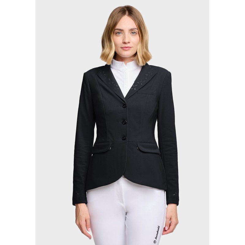 Veste de concours Samshield Victory Floral regular - Noir Veste de concours Samshield Victory Floral regular - Noir