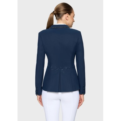 Veste de concours Samshield Victorine Crystal Fabric Regular - Cosmic blue