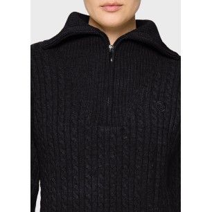 Pull manches longues Samshield Suzanne Twisted - Noir