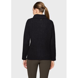 Pull manches longues Samshield Suzanne Twisted - Noir