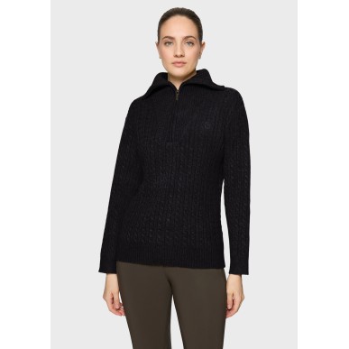 Pull manches longues Samshield Suzanne Twisted - Noir