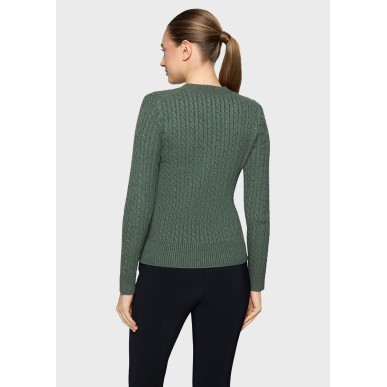 Pull manches longues Samshield Lisandra Twisted - Dark Forest